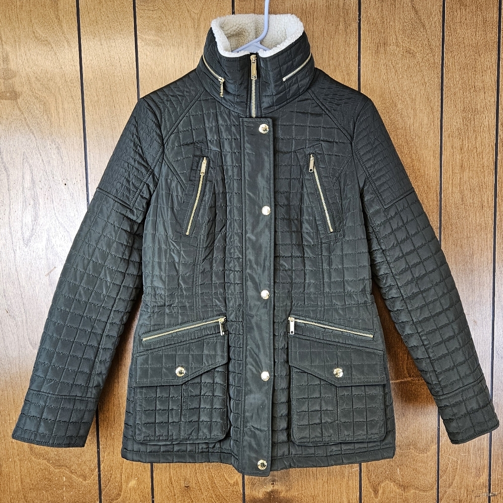Michael Kors Olive zipper jacket (Womens Small)